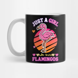 Just a girl who loves flamingos Mug